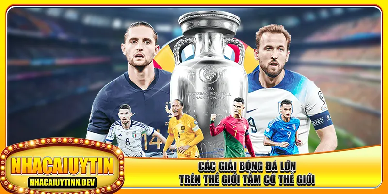 Các giải bóng đá lớn trên thế giới tầm cỡ thế giới